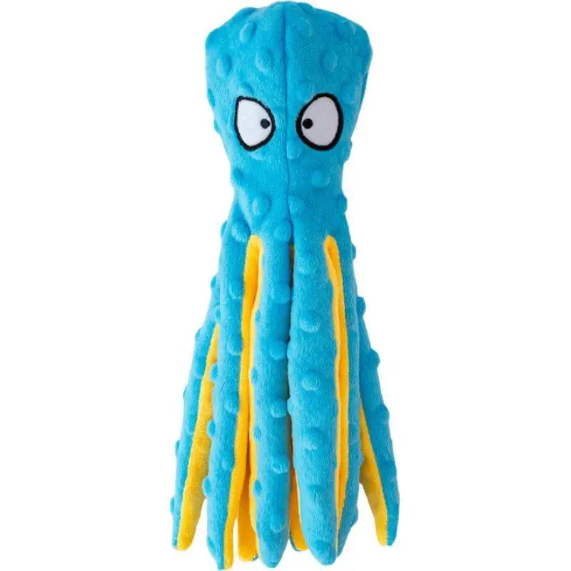 Squeaky Octopus Plush Dog Toy