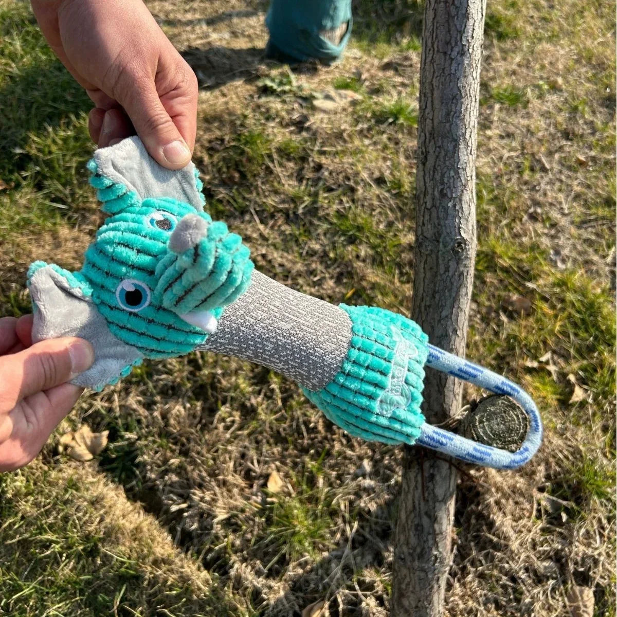 Corduroy Squeaky Dog Toys