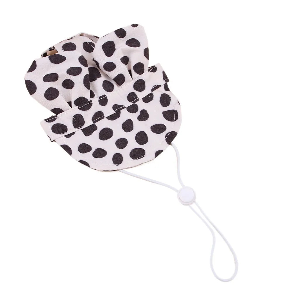 Adjustable Sun Hat for Small & Medium Dogs