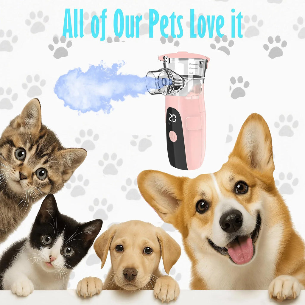 Portable Pet Nebulizer – Quiet Respiratory Care