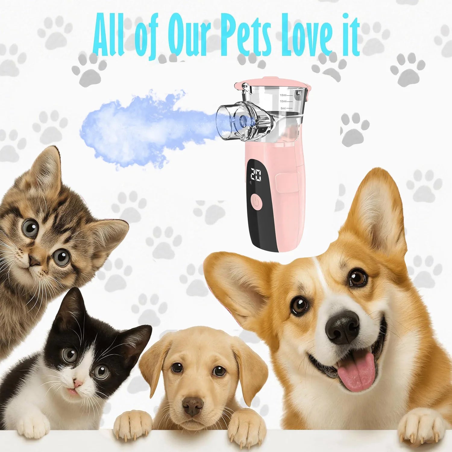 Portable Pet Nebulizer – Quiet Respiratory Care