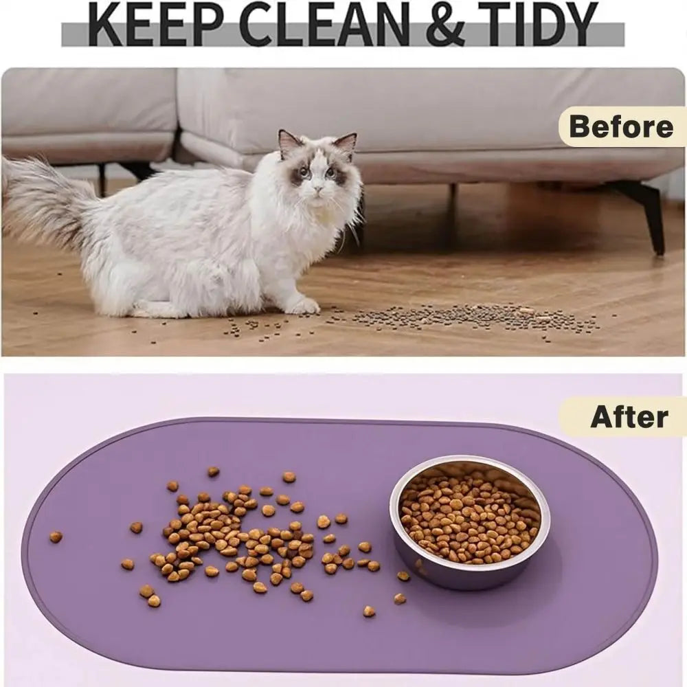 BPA-Free Silicone Pet Feeding Mat