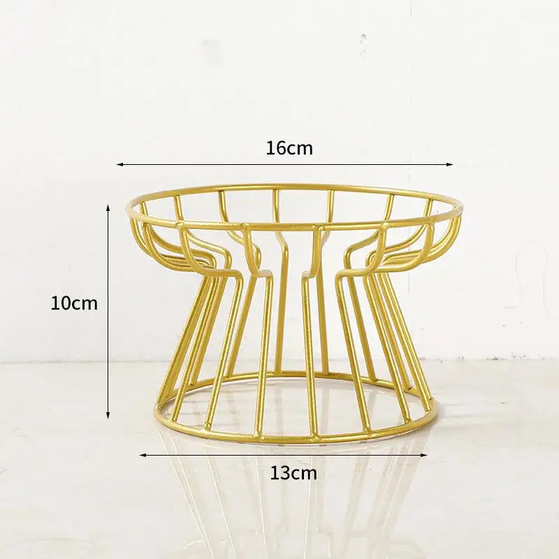 Elevated Ceramic Pet Bowl with Metal Stand