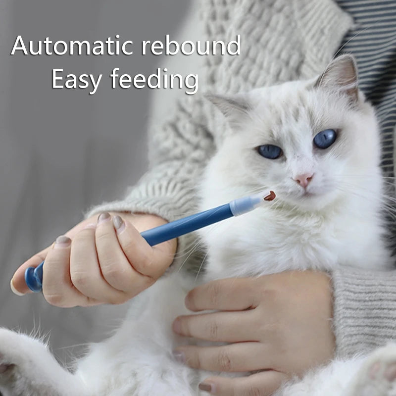 Pet Pill Syringe Dispenser with Soft Silicone Tip