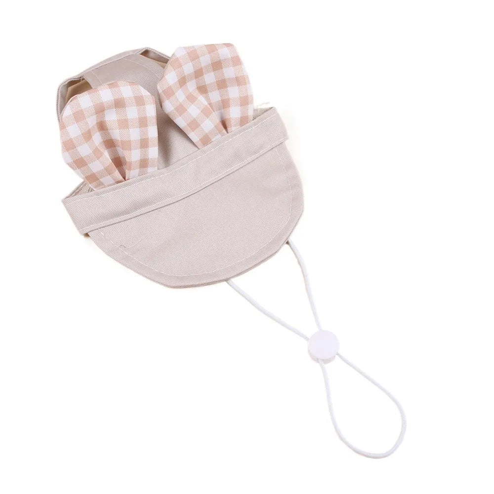 Adjustable Sun Hat for Small & Medium Dogs