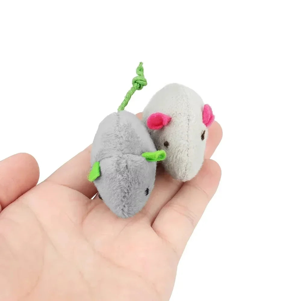 Catnip Mouse Toys, 5-Pack