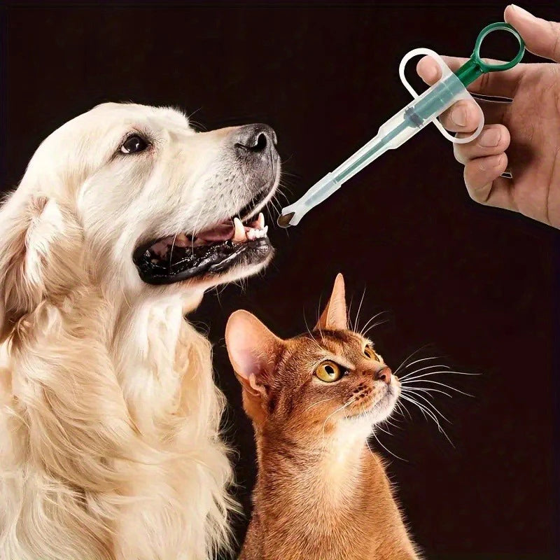 Pet Pill Pusher with 2 Soft Tip Options