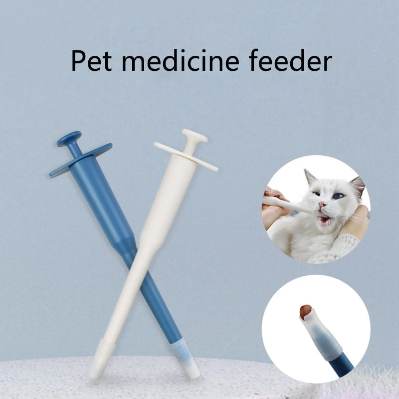 Pet Pill Syringe Dispenser with Soft Silicone Tip