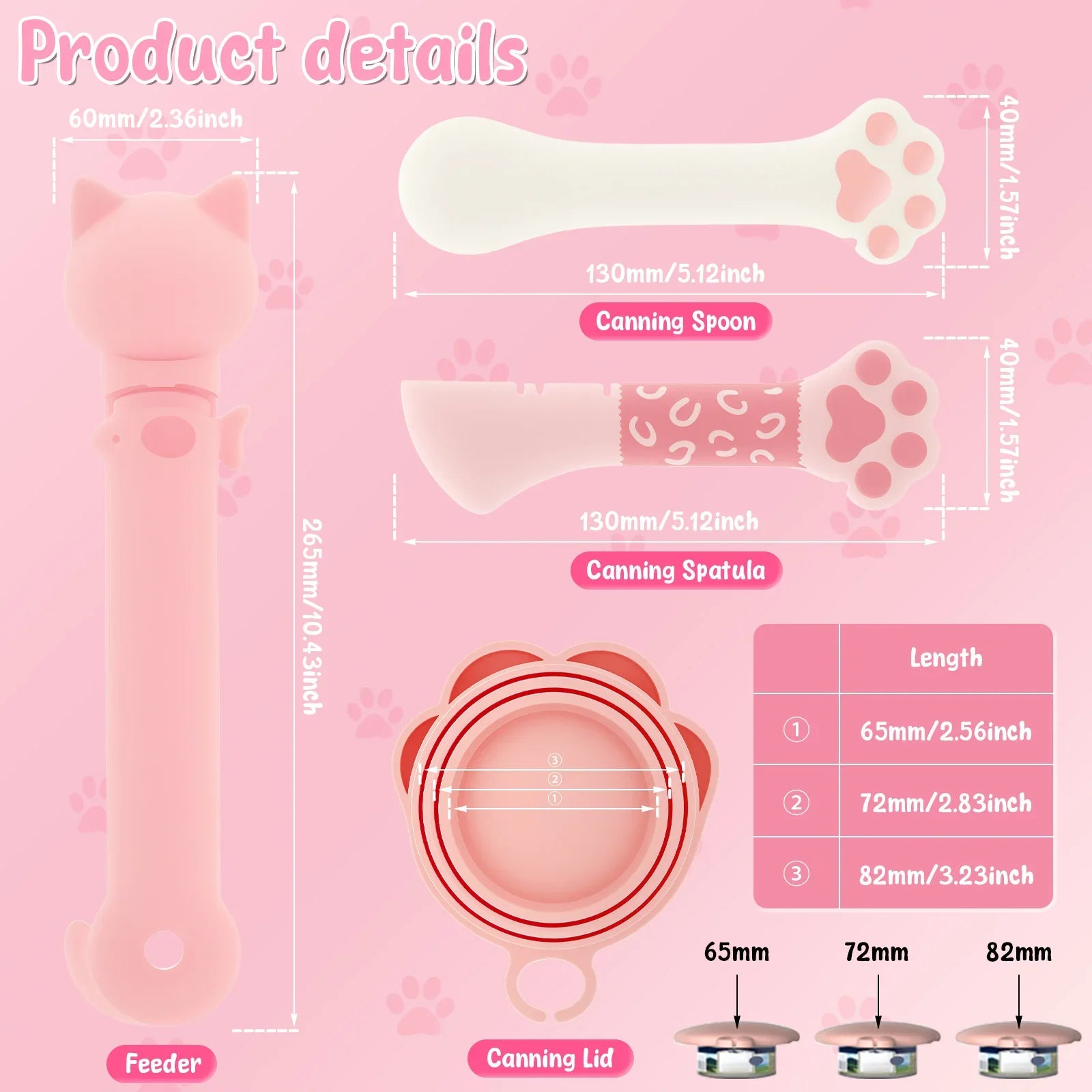 Silicone Cat Feeding Spoons (4-Pack)