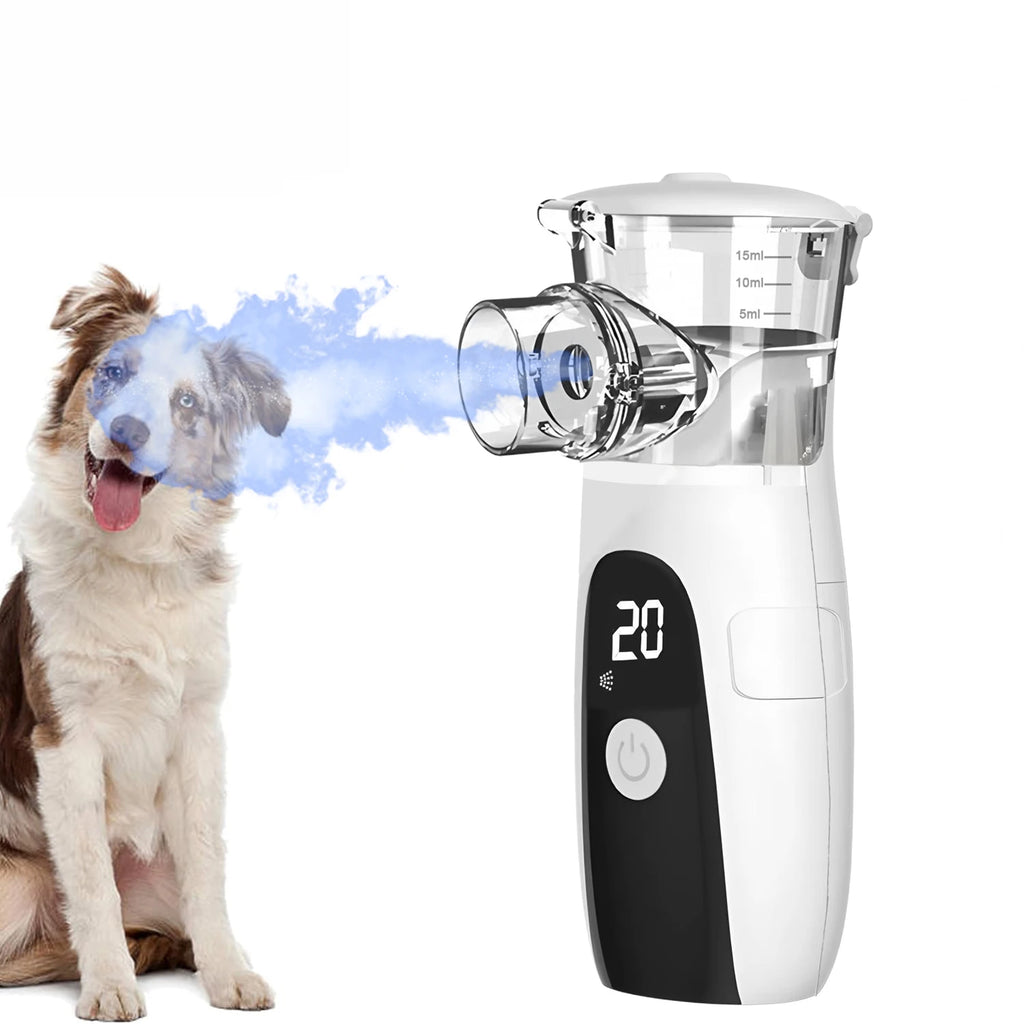Portable Pet Nebulizer – Quiet Respiratory Care