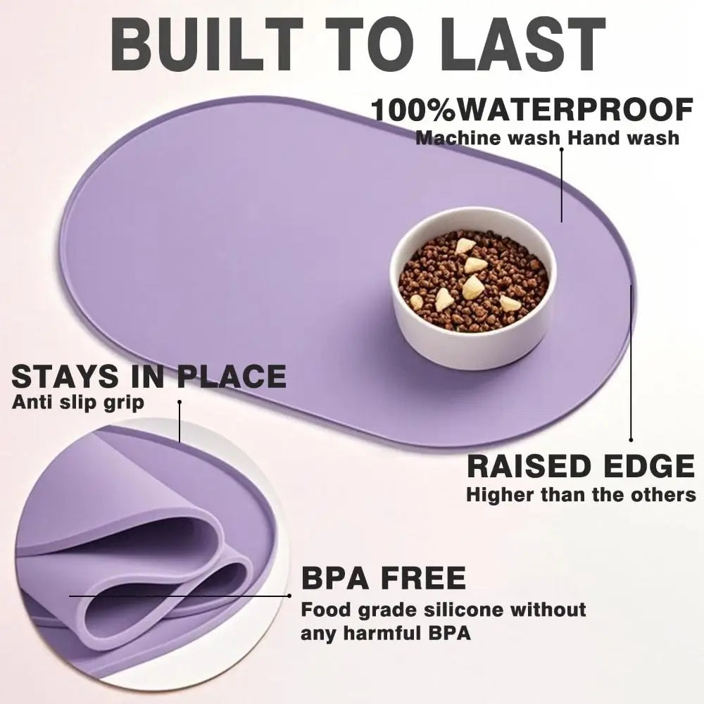 BPA-Free Silicone Pet Feeding Mat