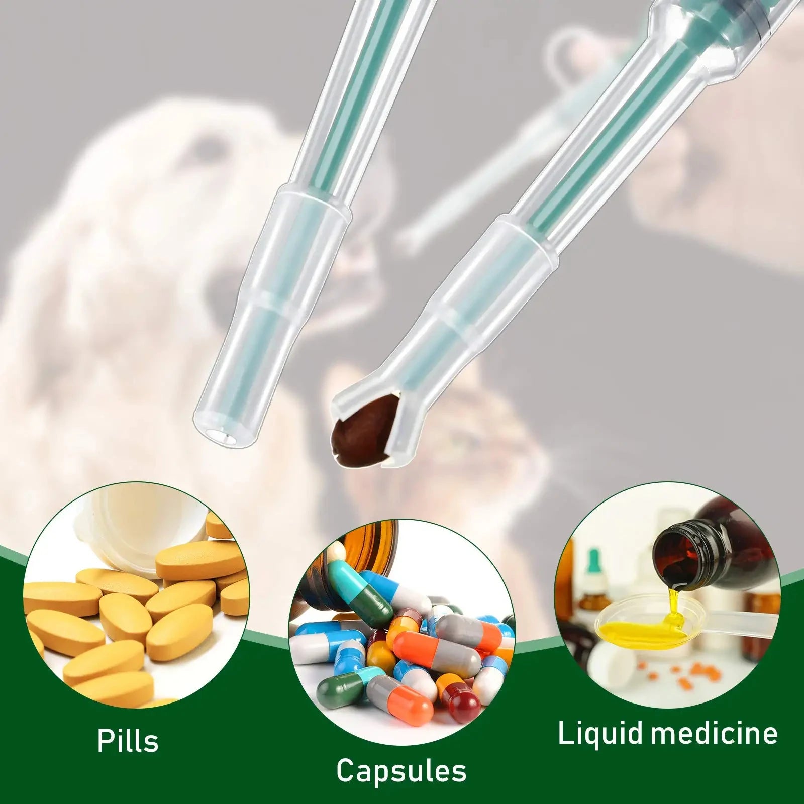 Pet Pill & Medication Dispenser