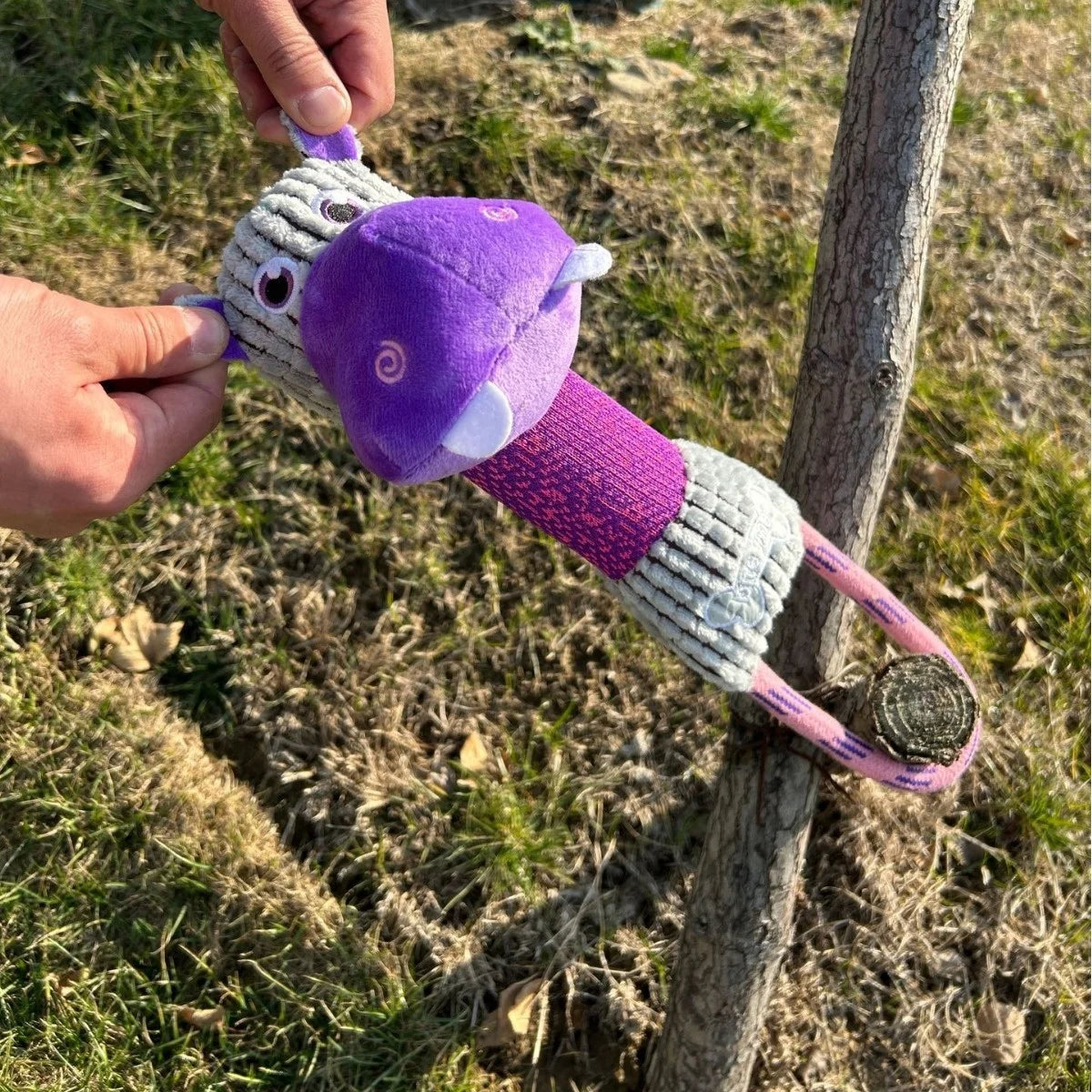 Corduroy Squeaky Dog Toys