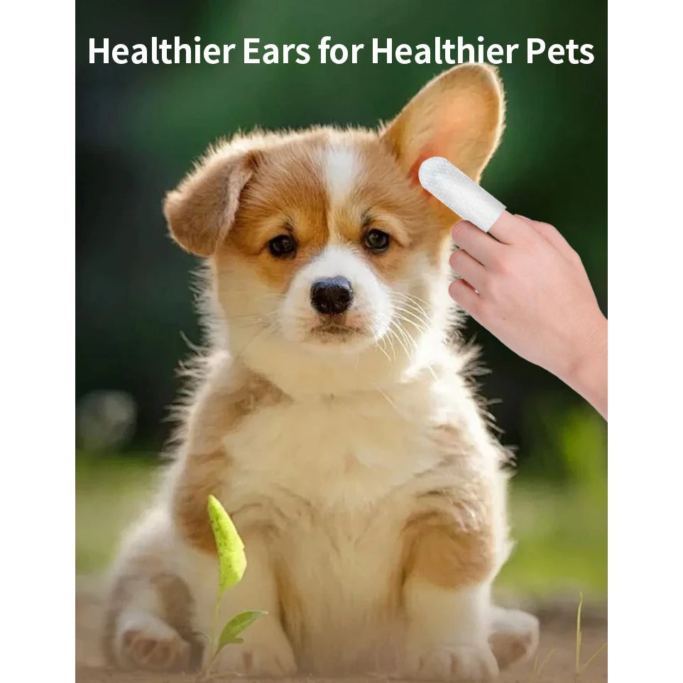 Pet Ear Cleaning Wipes (Fingertip)