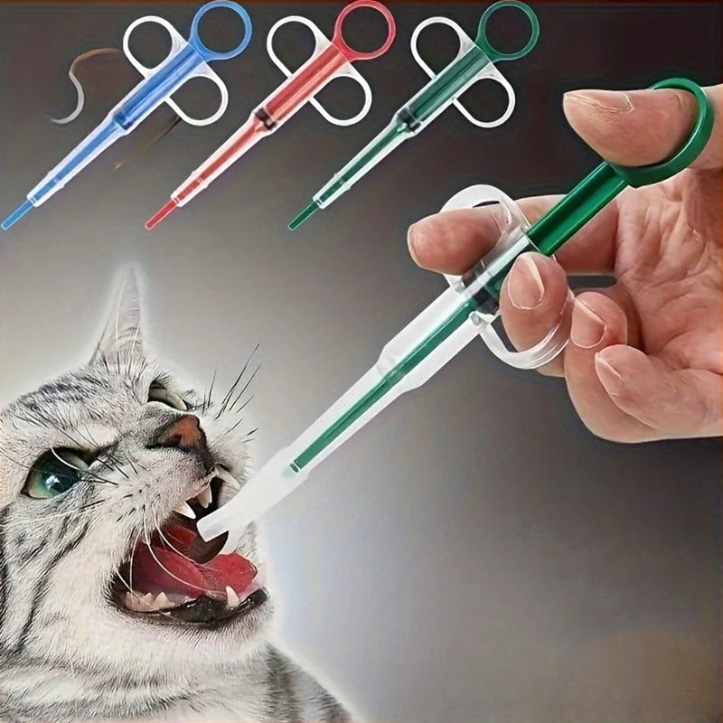 Pet Pill Pusher with 2 Soft Tip Options