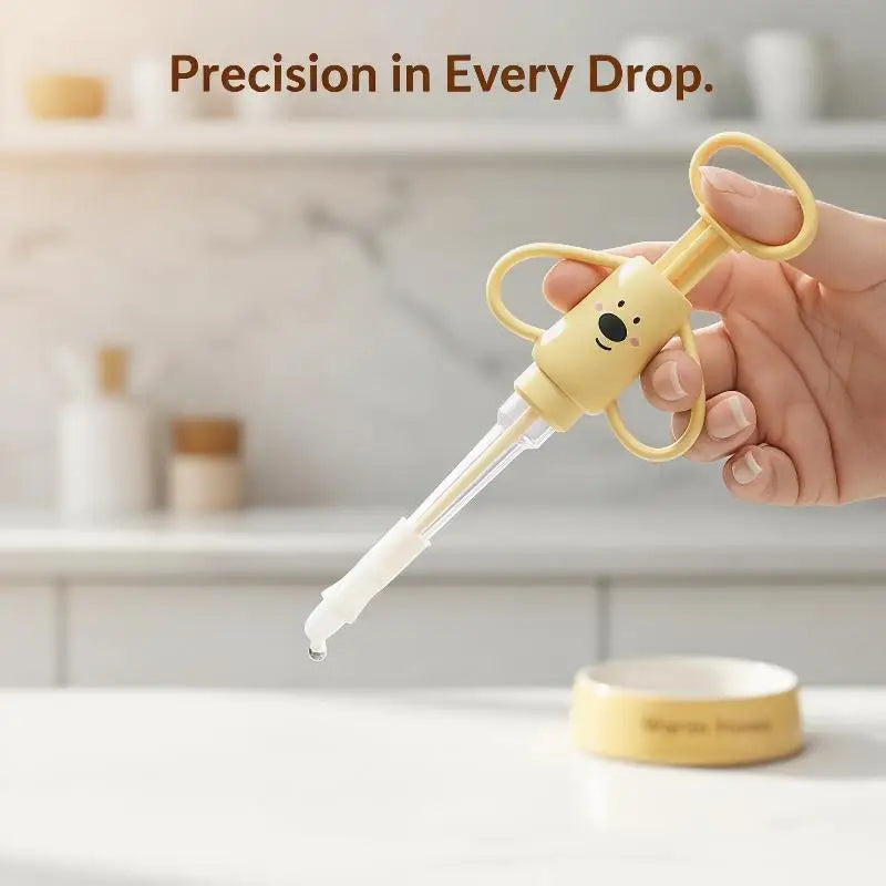 Silicone Tip Pet Medicine Feeder