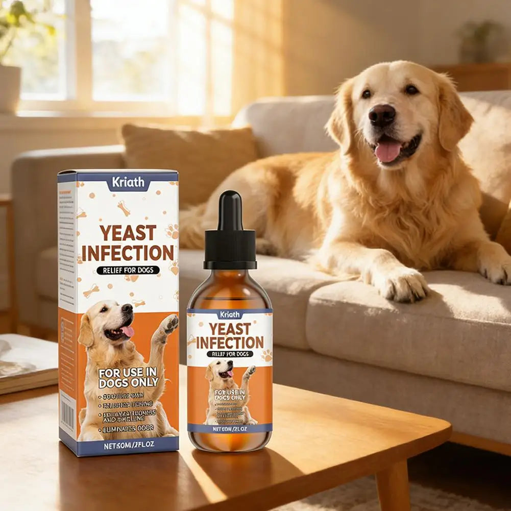 Herbal Coat & Skin Supplement Drops for Dogs (60ml)