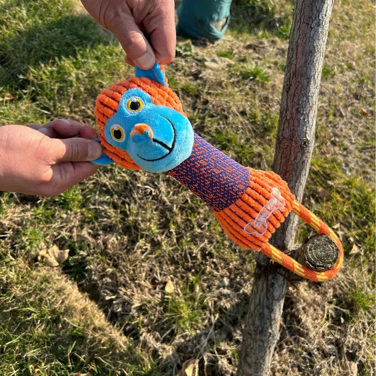 Corduroy Squeaky Dog Toys