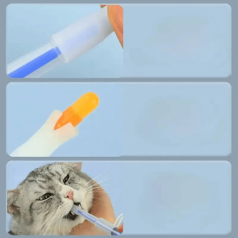 Pet Pill Pusher with 2 Soft Tip Options