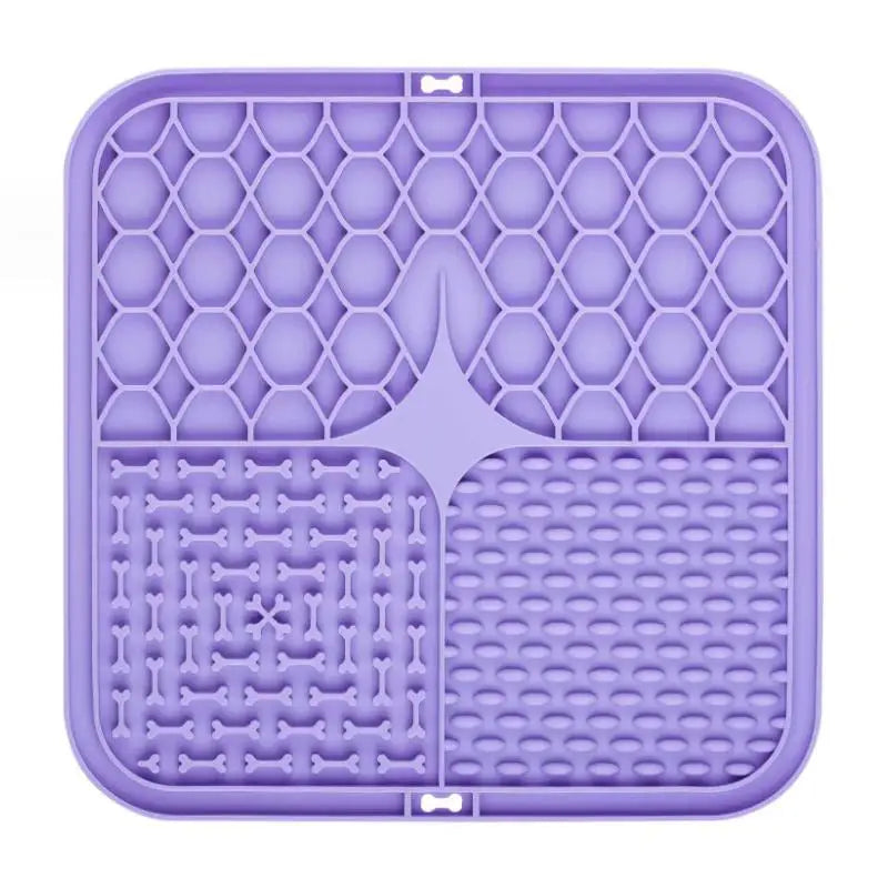 Silicone Slow Feeder Lick Mat for Dogs & Cats