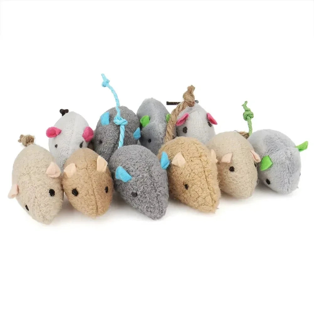 Catnip Mouse Toys, 5-Pack