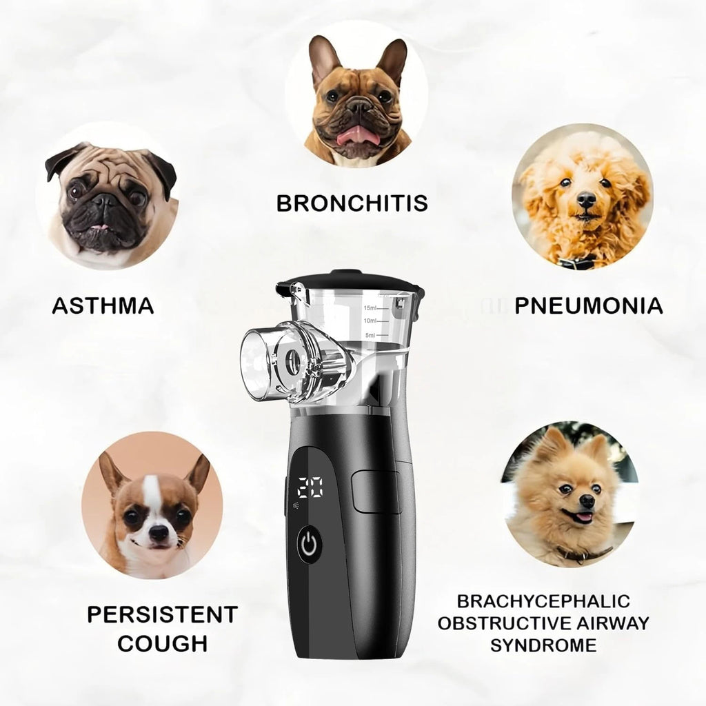 Portable Pet Nebulizer – Quiet Respiratory Care