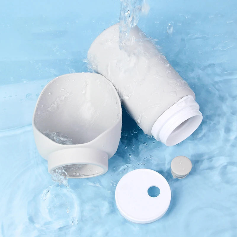 Foldable Silicone Pet Water Bottle (550ml)