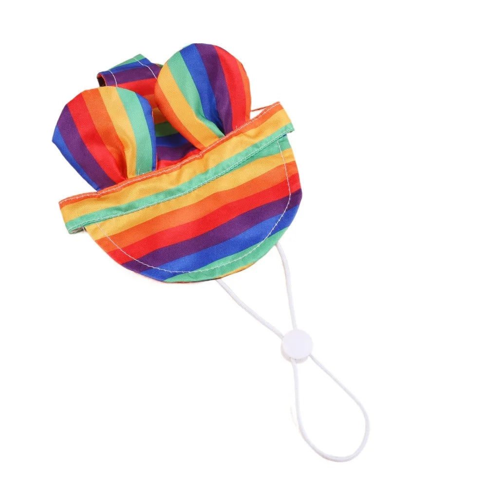 Adjustable Sun Hat for Small & Medium Dogs