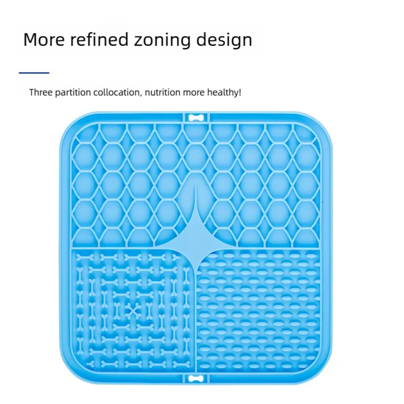Silicone Slow Feeder Lick Mat for Dogs & Cats
