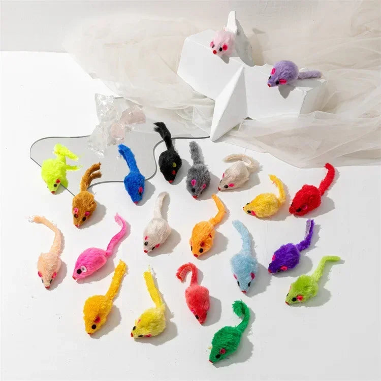 Catnip Mouse Toys, 5-Pack