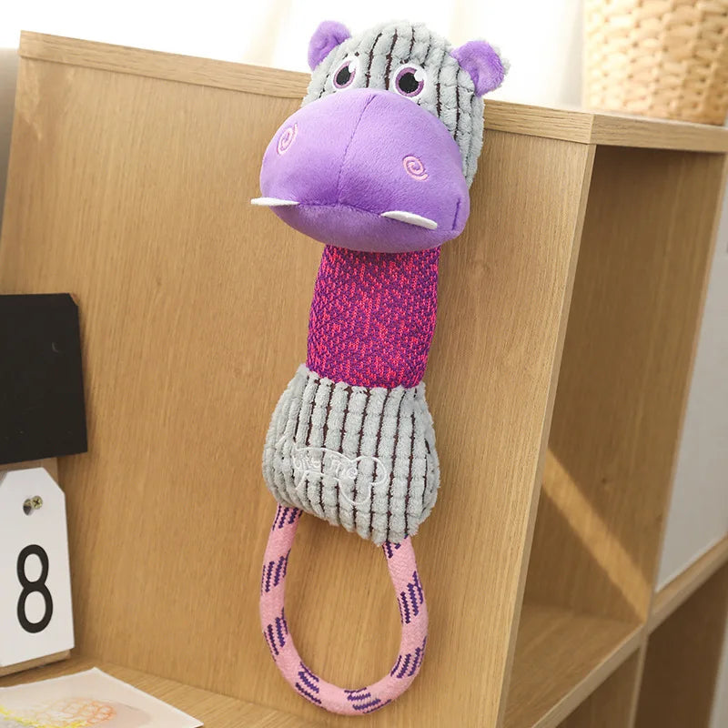 Corduroy Squeaky Dog Toys