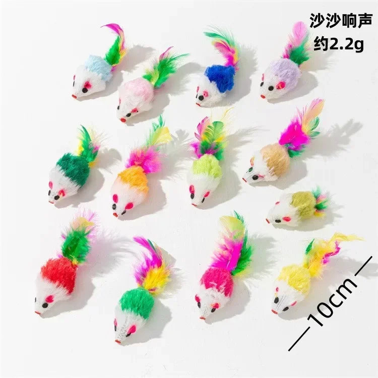 Catnip Mouse Toys, 5-Pack