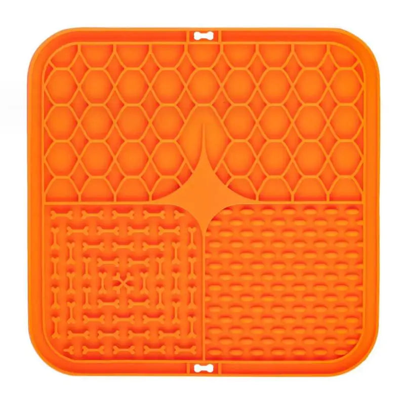 Silicone Slow Feeder Lick Mat for Dogs & Cats