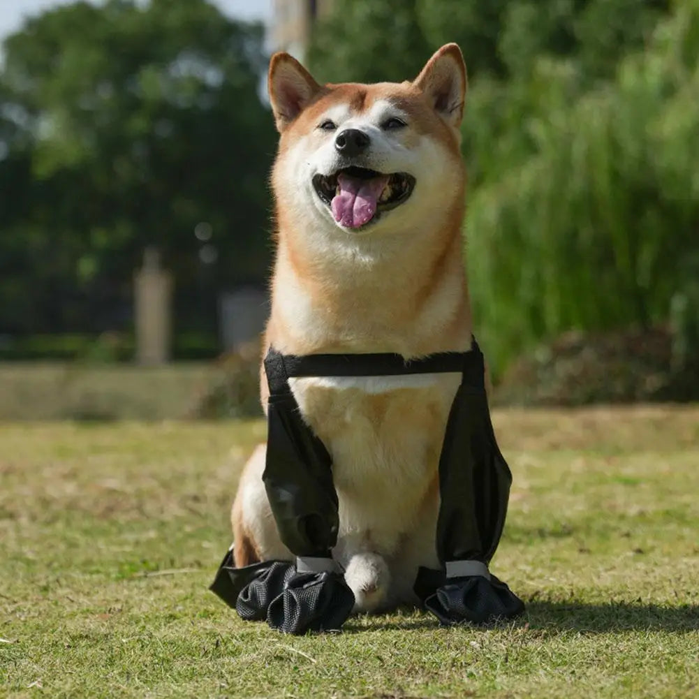 Waterproof Anti-Slip Dog Rain Boots