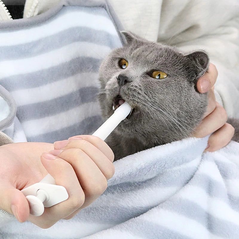 Pet Pill Syringe Dispenser with Soft Silicone Tip
