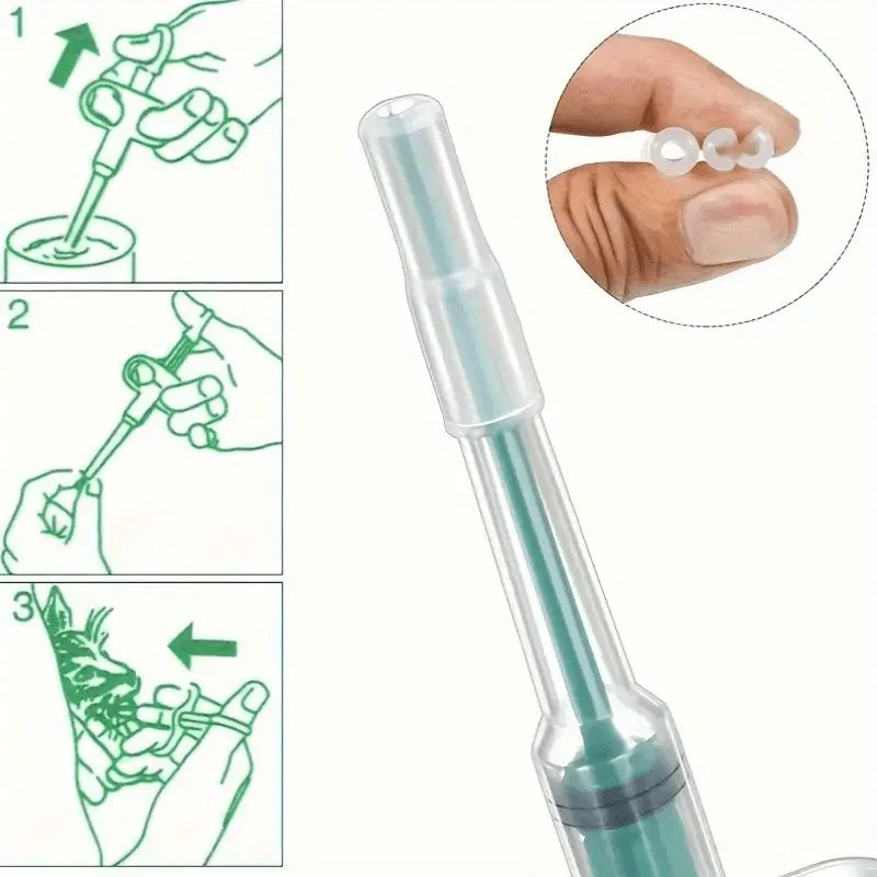 Pet Pill Pusher with 2 Soft Tip Options