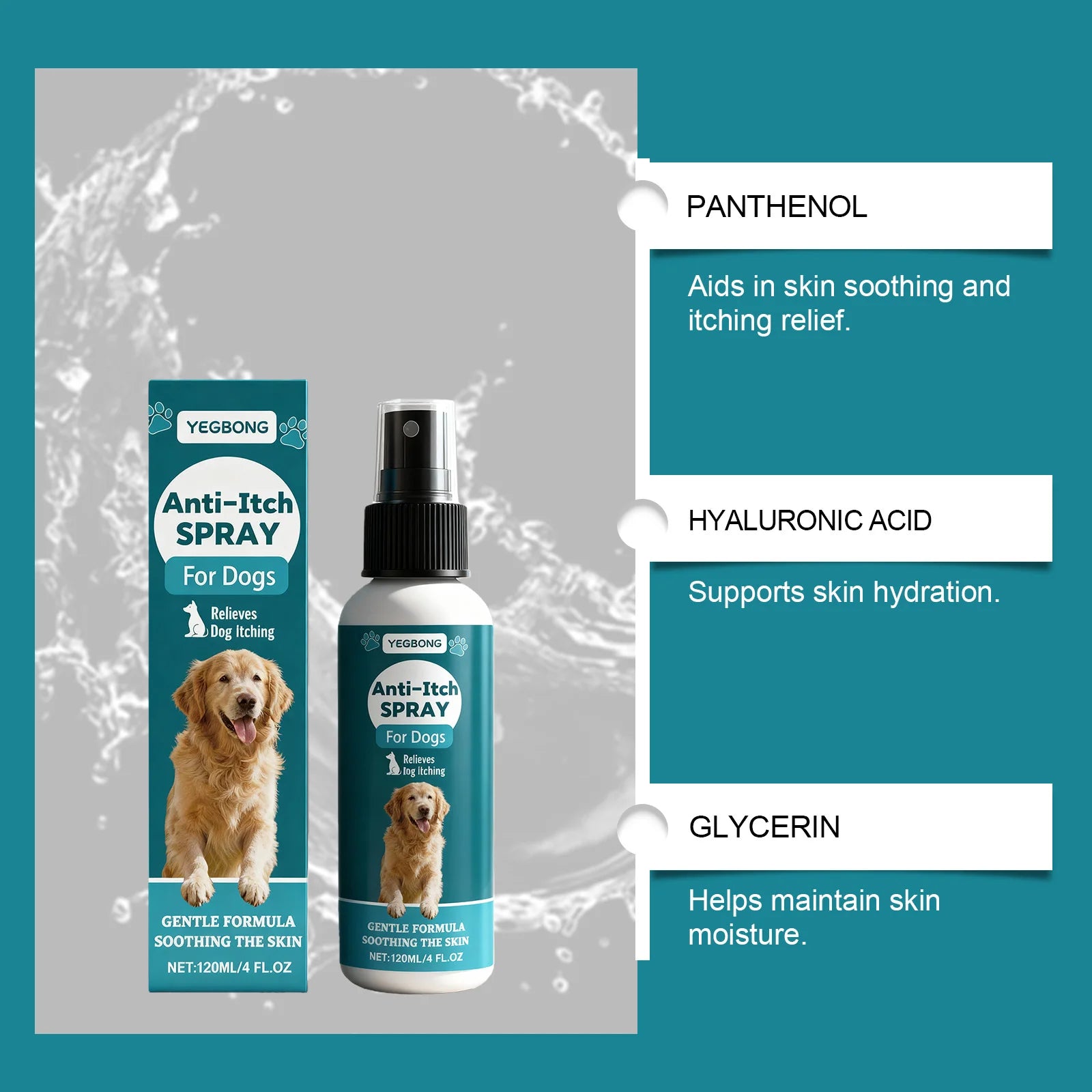Soothing Pet Skin Care Spray